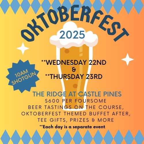 Oktoberfest, Thursday October 23rd - 10:00am
