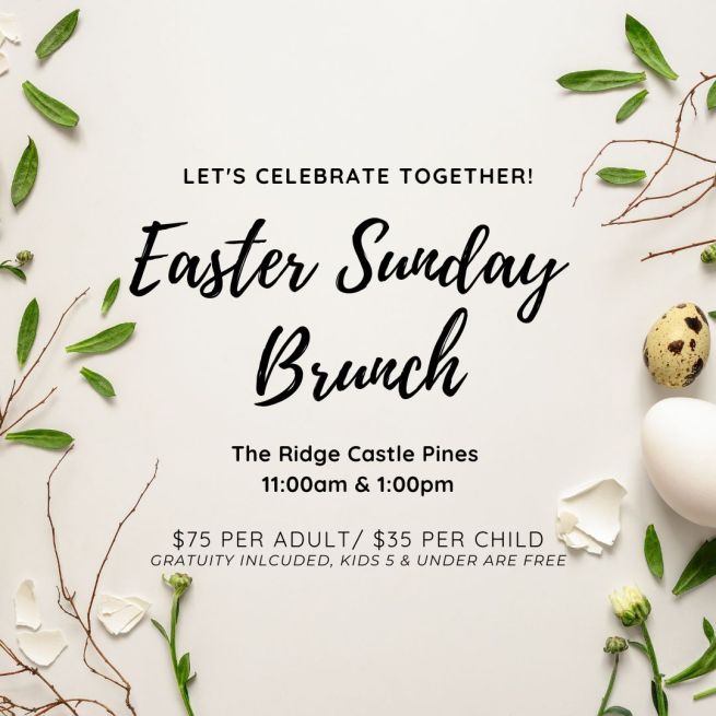 EASTER BRUNCH 1PM ADULT